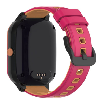 Dětské 4G hodinky s GPS lokátorem a fotoaparátem CEL-TEC KT20 Blue-Pink