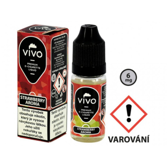 E liquid VIVO Strawberry 6mg 91217