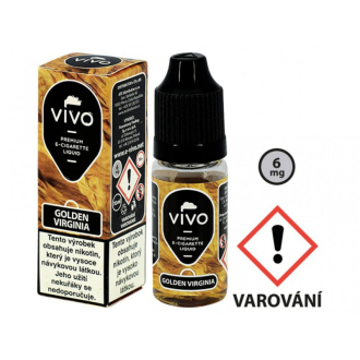 E liquid VIVO Golden Virginia Tobacco 6mg 91210