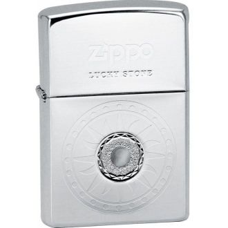 Zapalovač ZIPPO 28169 Lucky Stone White