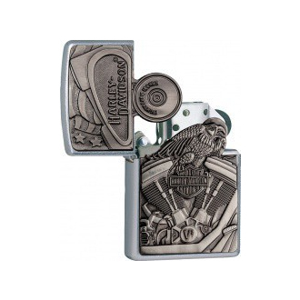 Zapalovač ZIPPO 25030 Harley-Davidson Motor Flag