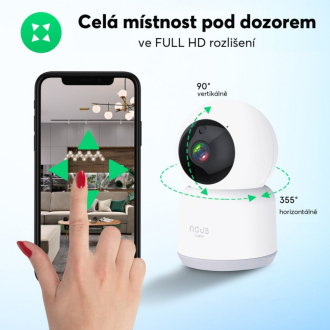 Chytrá PTZ IP kamera NOUS W2 WiFi Tuya