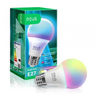 Chytrá LED žárovka NOUS P3 WiFi Tuya RGB E27