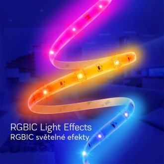 Chytrý RGB+IC LED pásek NOUS F4 5m WiFi Tuya