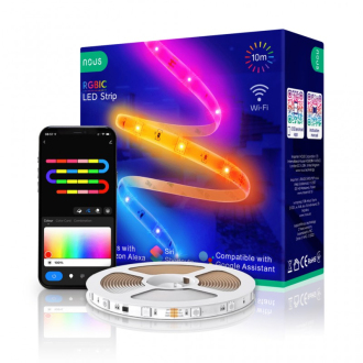 Chytrý RGB+IC LED pásek NOUS F5 10m WiFi Tuya