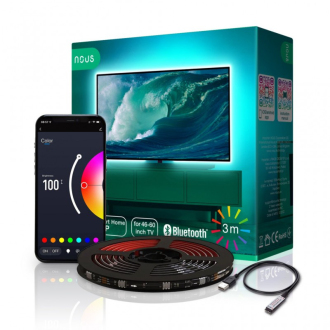 Chytrý RGB TV LED pásek NOUS F8 3m Bluetooth Tuya
