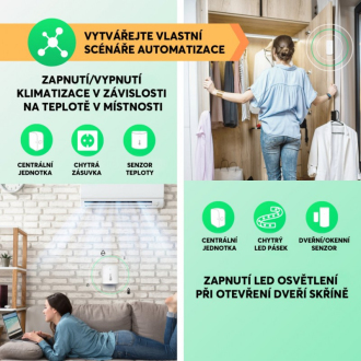 Chytrá centrální jednotka NOUS E1 ZigBee/WiFi Tuya