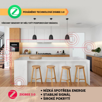 Chytrá centrální jednotka NOUS E1 ZigBee/WiFi Tuya