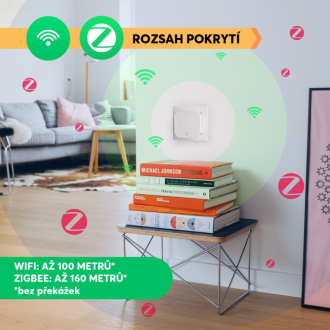 Chytrá centrální jednotka NOUS E1 ZigBee/WiFi Tuya