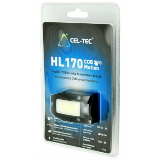 Multifunkční nabíjecí svítilna CEL-TEC HL170 COB Motion