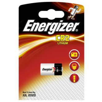 Baterie Energizer CR2, EL1CR2, DLCR2, KCR2, RLCR2, DR2R, RLCR2-L, 5046LC, CR17355, 3V, 800mAh, blistr 1ks