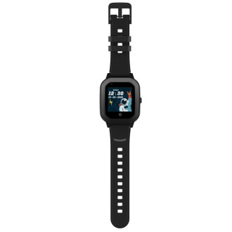 Dětské 4G hodinky s GPS lokátorem a fotoaparátem CEL-TEC KT20 Black