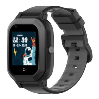 Dětské 4G hodinky s GPS lokátorem a fotoaparátem CEL-TEC KT20 Black