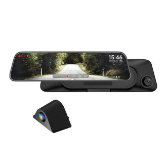 Kamera do auta ve zpětném zrcátku CEL-TEC M13 Dual