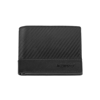 Kožená peněženka Zippo Carbon 44188