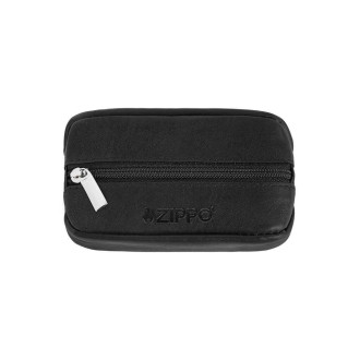 Kožené pouzdro na mince Zippo Carbon 44195