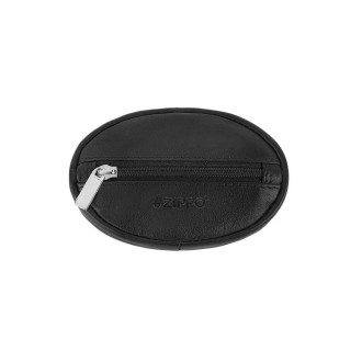 Kožené pouzdro na mince Zippo Carbon 44197