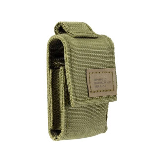 Sada taktické pouzdro + Zippo zapalovač Black Crackle 30056