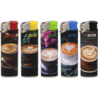 Zapalovač ICQ 32545 Coffee