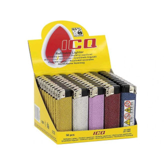Zapalovač ICQ 32564 Glitter Label
