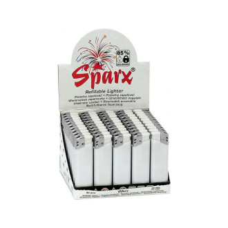 Zapalovač SPARX 31041 bílá