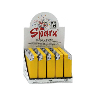 Zapalovač SPARX 31042 žlutý