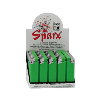 Zapalovač SPARX 31045 zelená