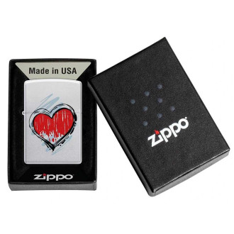 Zapalovač ZIPPO 20795 Heart Design