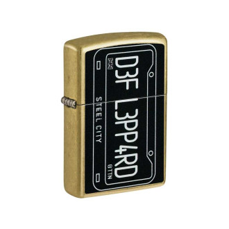 Zapalovač ZIPPO 23086 Def Leppard Steel City Design
