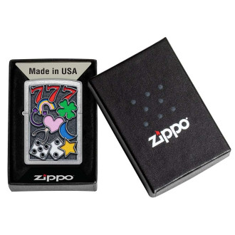 Zapalovač ZIPPO 25652 All Luck Design