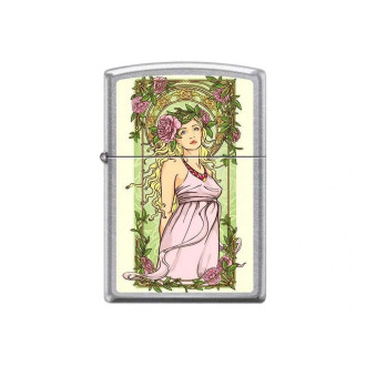 Zapalovač ZIPPO 25972 Nouveau Floral Woman