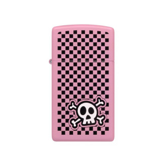 Zapalovač ZIPPO 26164 Checkered Skull Design