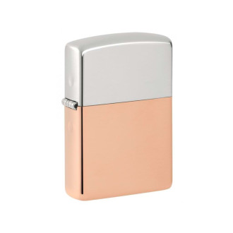 Zapalovač ZIPPO 28029 Bimetal Case - Sterling Silver Lid