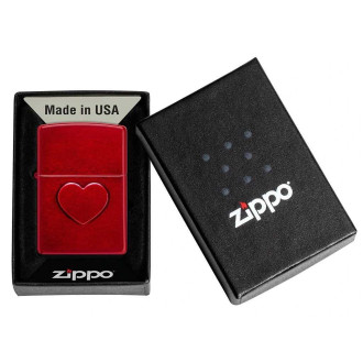 Zapalovač ZIPPO 66075 Stamped Heart Design