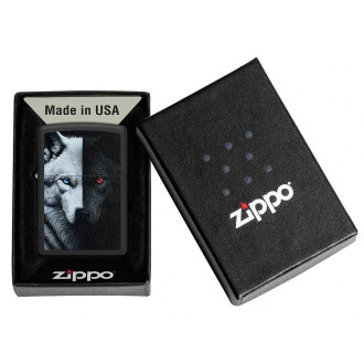 Zapalovač ZIPPO 66076 Two Wolves Design