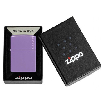 Zapalovač ZIPPO 66081 Smoky Lavender Zippo Logo